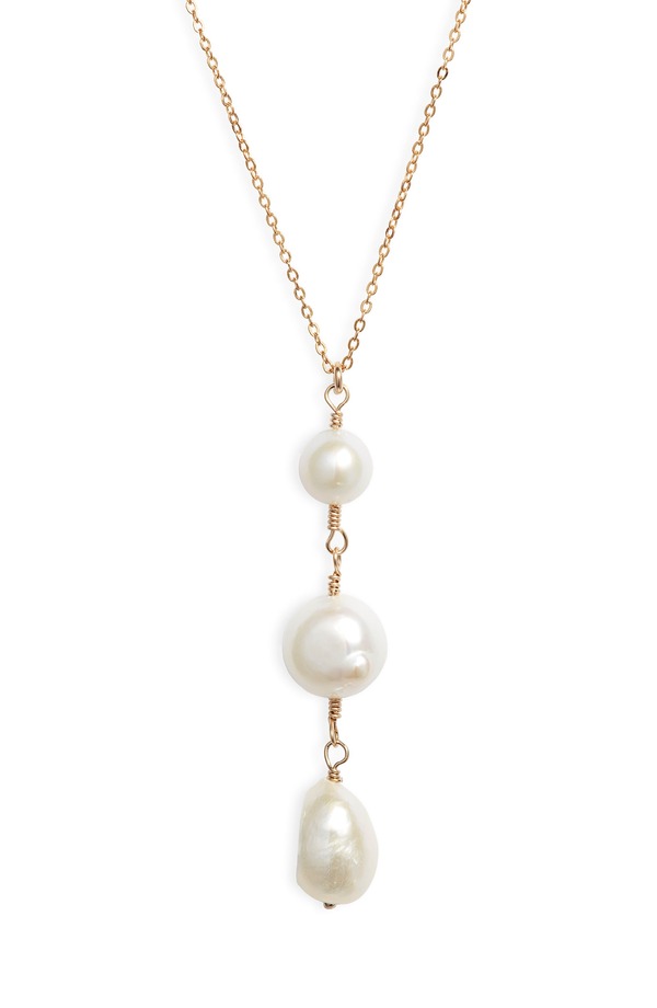 セットアンドストーンズ レディース アクセサリー ネックレス・チョーカー レース Set & Stones Clove Freshwater Pearl Necklace GOLD ゴールド｜ReVida 店