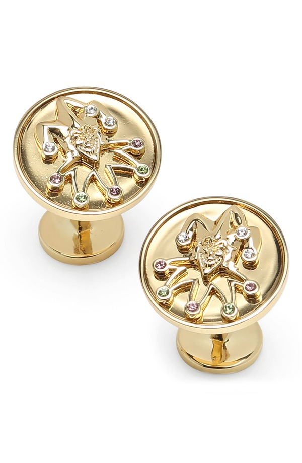 カフリンク メンズ アクセサリー カフスボタン Cufflinks, Inc. Joker Cuff Links GOLD ゴールド|ReVida 店