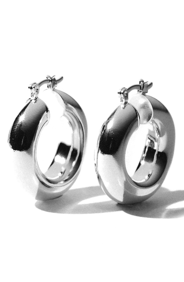 チャイルドオブワイルド レディース アクセサリー ピアス・イヤリング Child of Wild Aubree Small Hoop Earring sILVER シルバー|ReVida 店