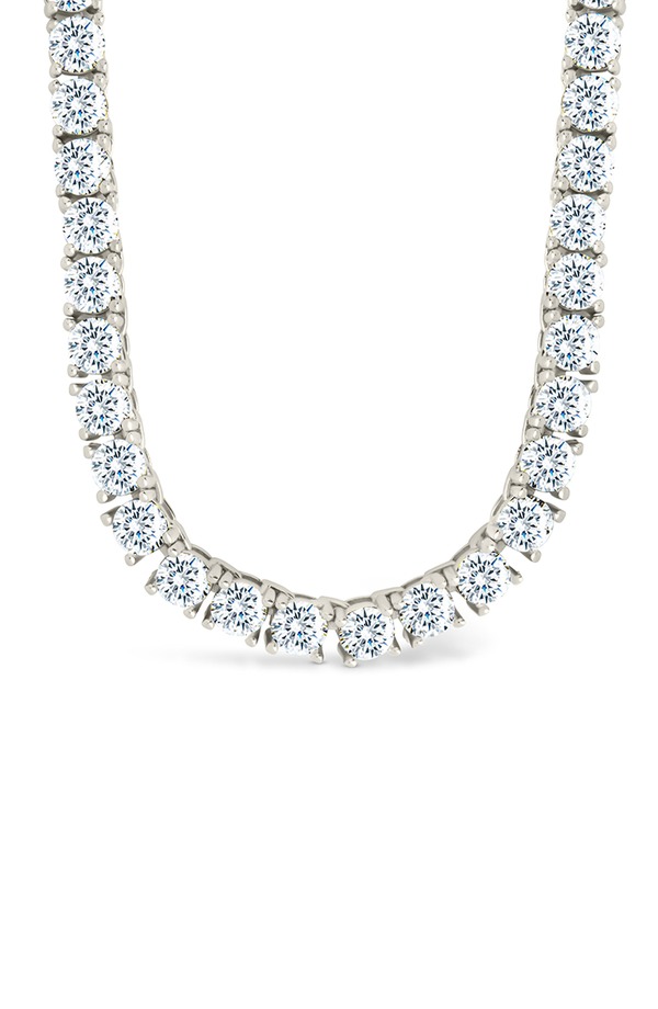 スターリングフォーエバー レディース アクセサリー ネックレス・チョーカー レース Sterling Forever Jadon Slide Tennis Necklace SILVER シルバー｜ReVida 店