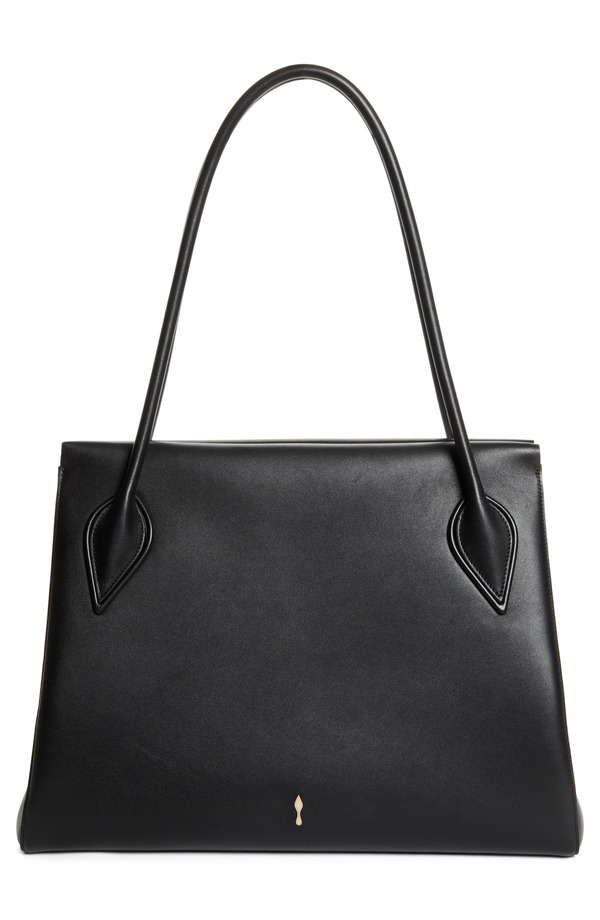 クリスチャン・ルブタン レディース バッグ Christian Louboutin Large Calfskin East/Westote BLACK ブラック｜ReVida 店