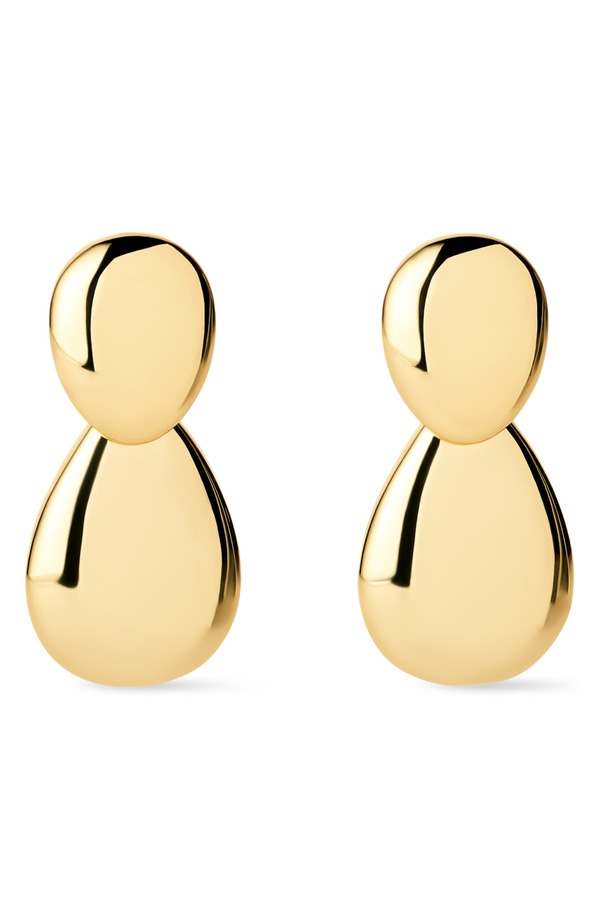 アナルイサ レディース アクセサリー ピアス・イヤリング Ana Luisa Pebble Drop Earrings GOLD / SILVER ゴールド｜ReVida 店