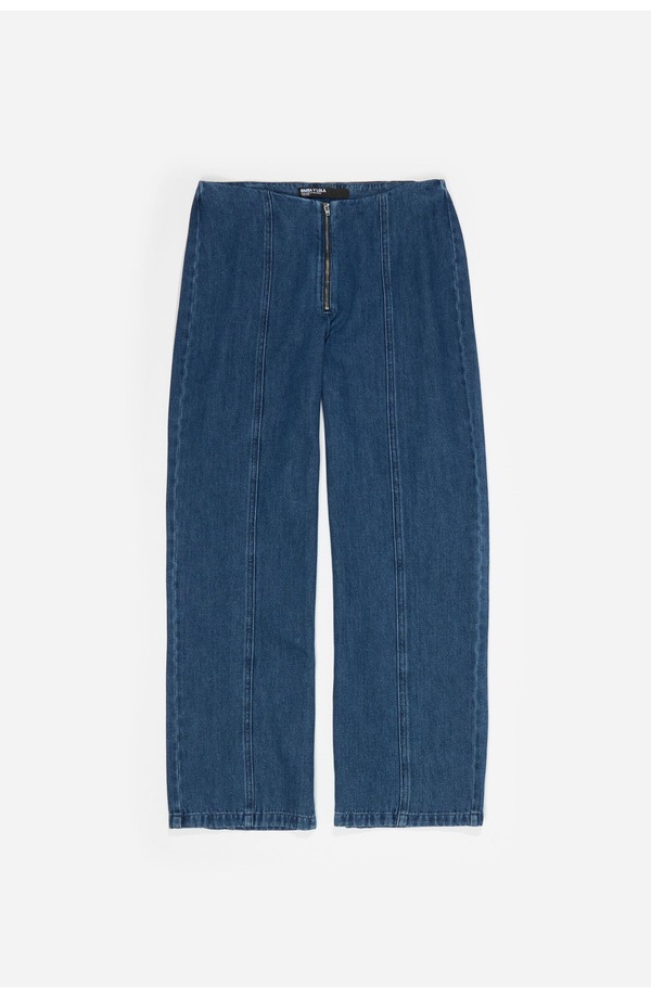 ビンバイローラ レディース ボトムス レギンス パンツ Bimba y Lola Straightrousers DENIM BLUE デニム｜ReVida 店
