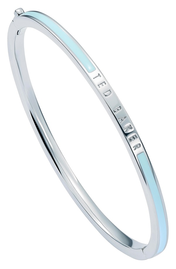 テッドベーカー レディース アクセサリー ブレスレット・バングル・アンクレット Ted Bakerolo Classicolor Hinge Bracelet METALLIC SILVER シルバー｜ReVida 店