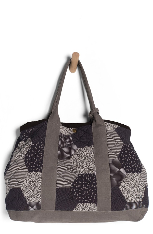 フリーピープル レディース バッグ パッチワーク コットン Free People Pippatchwork Cotton Tote BLUE COMBO ブルー|ReVida 店