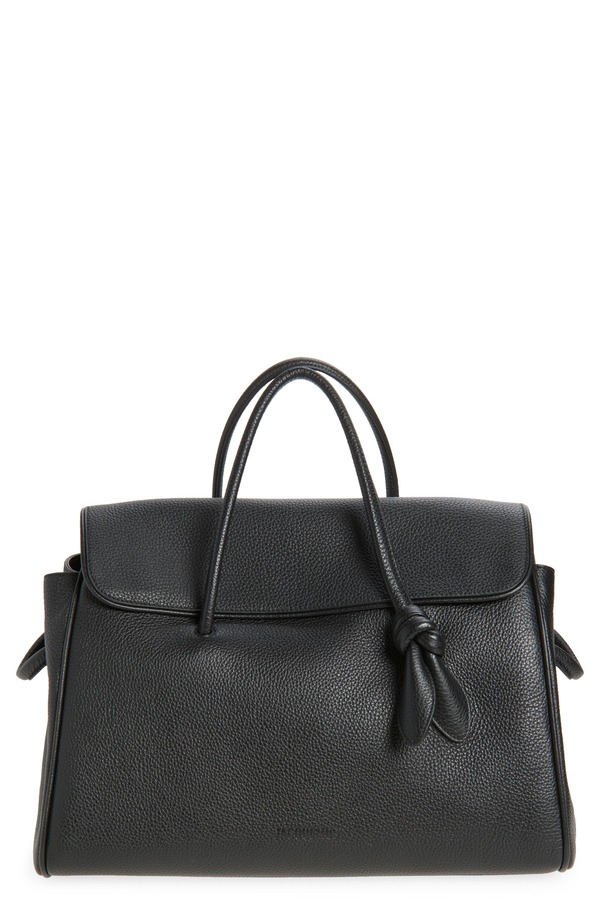 ジャクエムス レディース バッグ レザー Jacquemus Le Turismo Leather Shopper Bag BLACK ブラック|ReVida 店