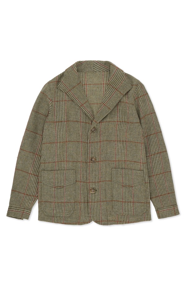 フォルテラ レディース アウター ジャケット・ブルゾン ウール Fortela Scotland Check Wool Jacket Multicolor マルチカラー|ReVida 店