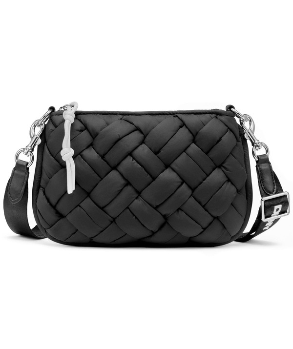 ダナ キャラン ニューヨーク レディース バッグ DKNY Nadia Crossbody Bag Black/Silver ブラック｜ReVida 店 26,520円