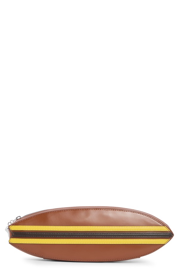 スタウド レディース バッグ レザー STAUD Leather Surfboard Clutch TABACCO|ReVida 店