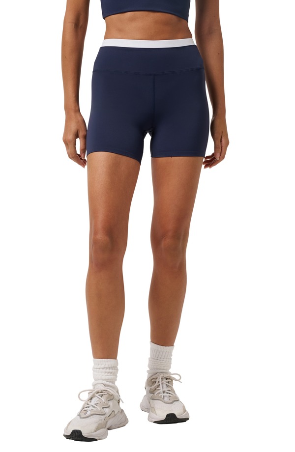 トラビスマヒュー レディース ボトムス ハーフパンツ・ショーツ ショートパンツ ニット TravisMathew Moveknit Bonded Shorts NAVY BLAZER ネイビー|ReVida 店