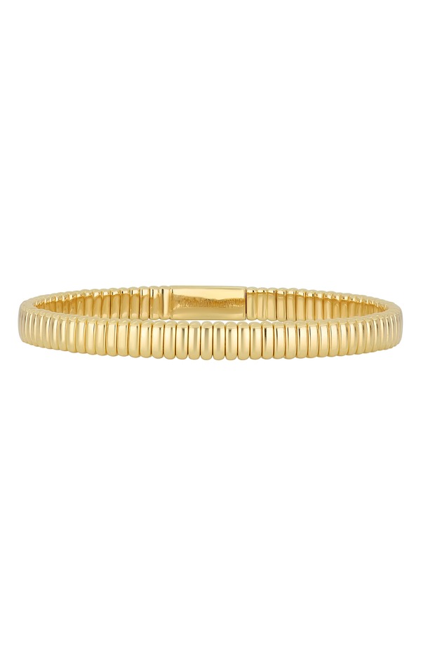 ボニー レヴィ レディース アクセサリー ブレスレット・バングル・アンクレット Bony Levy 14K Gold Fluted Bangle Bracelet 14K YELLOW GOLD イエロー｜ReVida 店