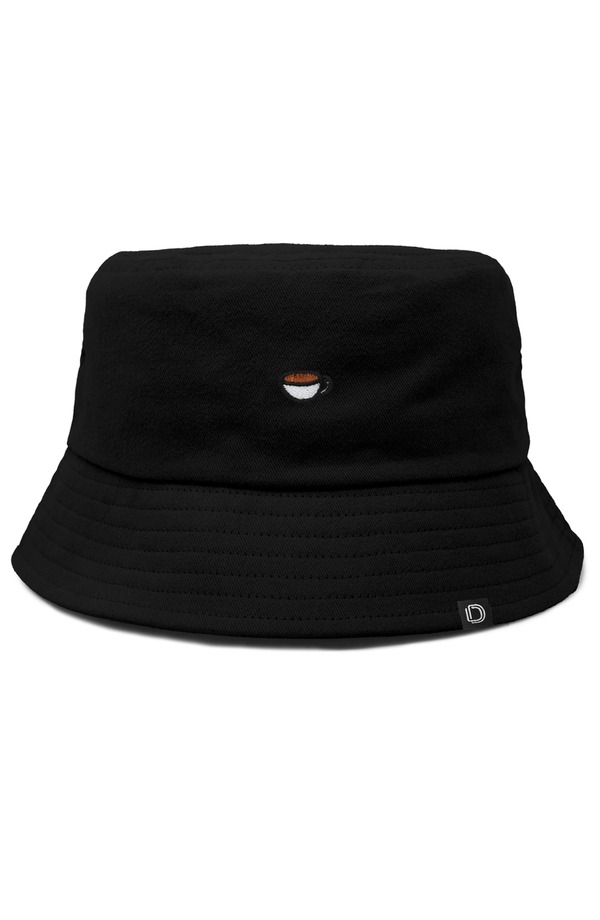 ダリックス レディース アクセサリー 帽子 コットン Dalix Womens Lil Coffee Cotton Bucket Hat Black ブラック｜ReVida 店