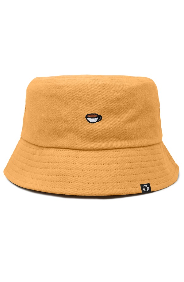 ダリックス レディース アクセサリー 帽子 コットン Dalix Womens Lil Coffee Cotton Bucket Hat Golden Cream クリーム｜ReVida 店