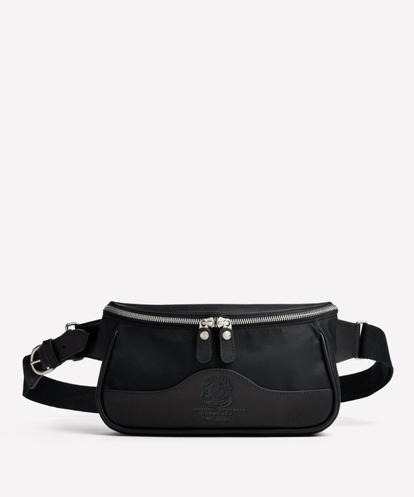 グルカ レディース バッグ Ghurka Gramercy No. 308 Black Nylon & Leather ブラック|ReVida 店
