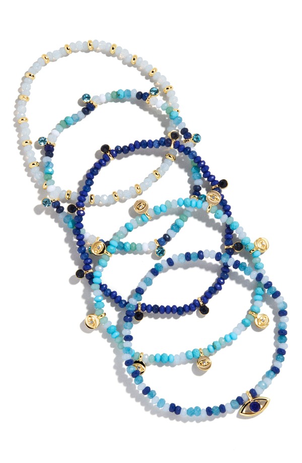 バウブルバー レディース アクセサリー ブレスレット・バングル・アンクレット BaubleBar Evil Eye Laye red BraceletURQUOISE ターコイズ｜ReVida 店
