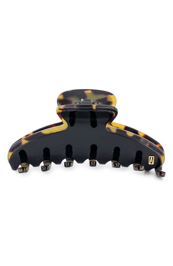 アレクサンドルドゥパリ レディース アクセサリー Alexandre de Paris Medium Claw Clip BLACK AND TORTOISE ブラック｜ReVida 店