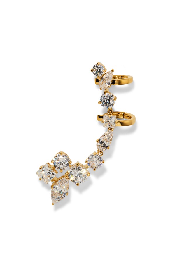 ナディール レディース アクセサリー ピアス・イヤリング Nadri Lucia Singlear Climber GOLD ゴールド｜ReVida 店 21,286円
