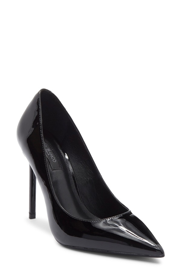 トニービアンコ レディース シューズ パンプス Tony Bianco Anja Pointed Toe Pump Black Patent 黒いこと
