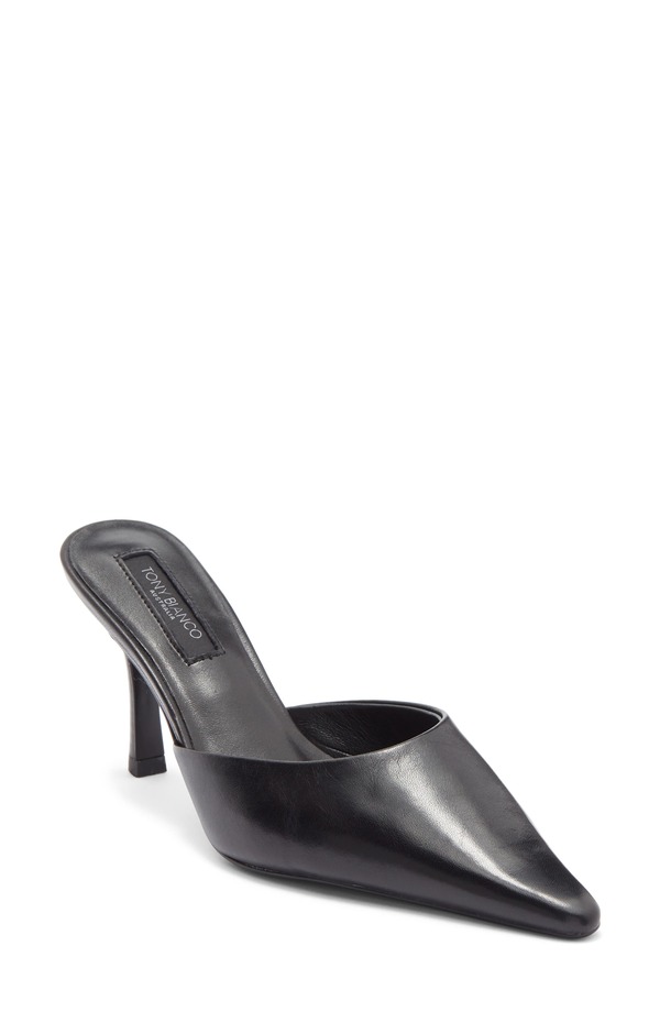 トニービアンコ レディース シューズ ヒール Tony Bianco Sicily Pointed Toe Mule Black Vintage ブラック