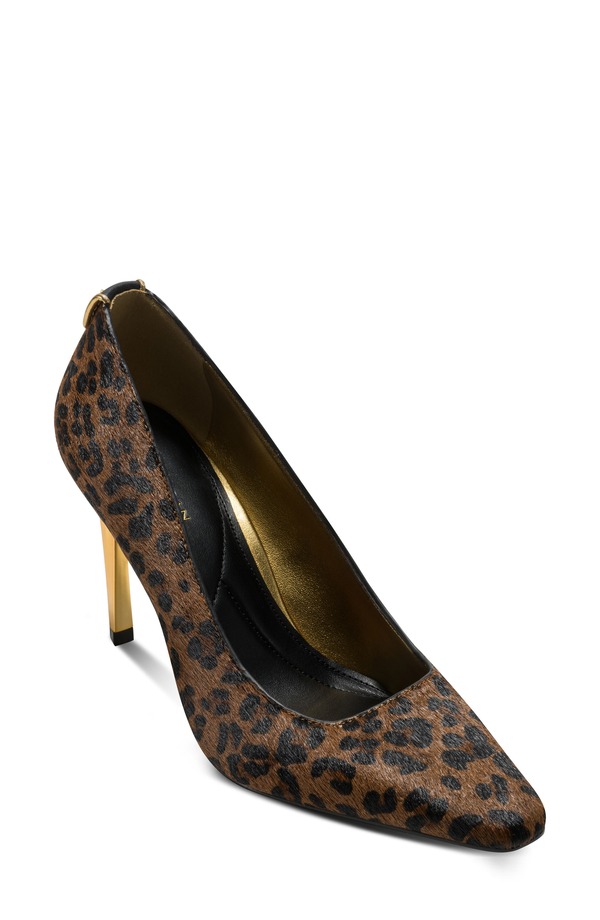 ダナ キャラン ニューヨーク レディース シューズ ヒール Donna Karanew York Savita Genuine Calf Hair Pump Leopard アニマル