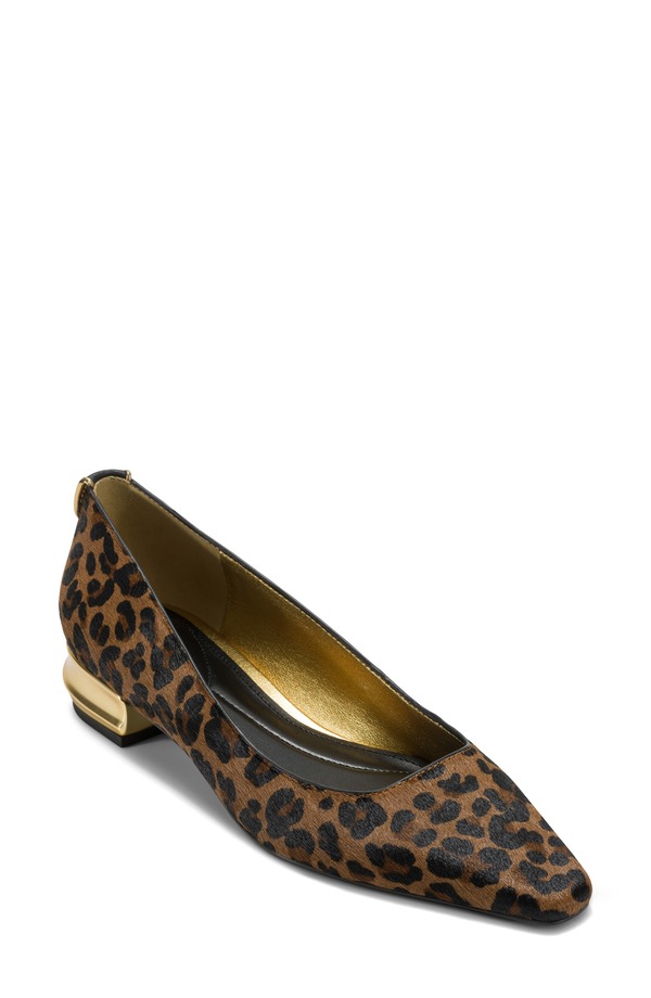 ダナ キャラン ニューヨーク レディース シューズ ヒール Donna Karanew York Savita Genuine Calf Hair Pump Leopard アニマル