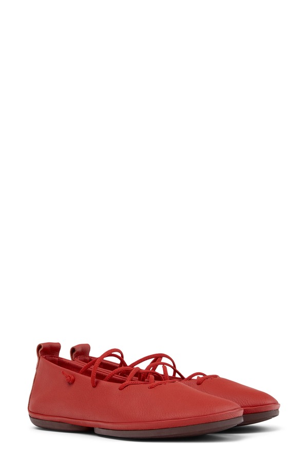 カンペール レディース シューズ パンプス Camperight Nina Ballerina Flat Medium Red レッド