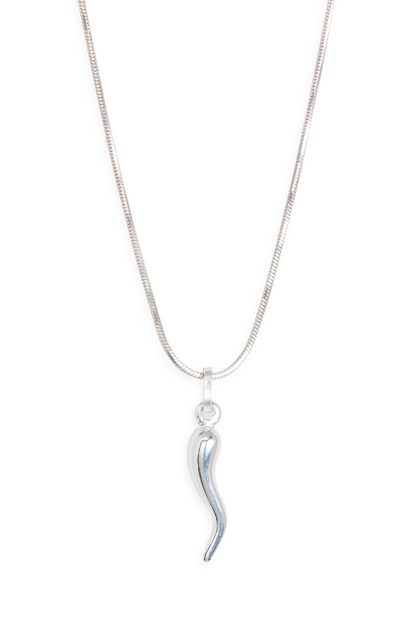 チャイルドオブワイルド レディース アクセサリー ネックレス・チョーカー レース Child of Wild Benedetto Cornicello Pendant Necklace SILVER シルバー|ReVida 店