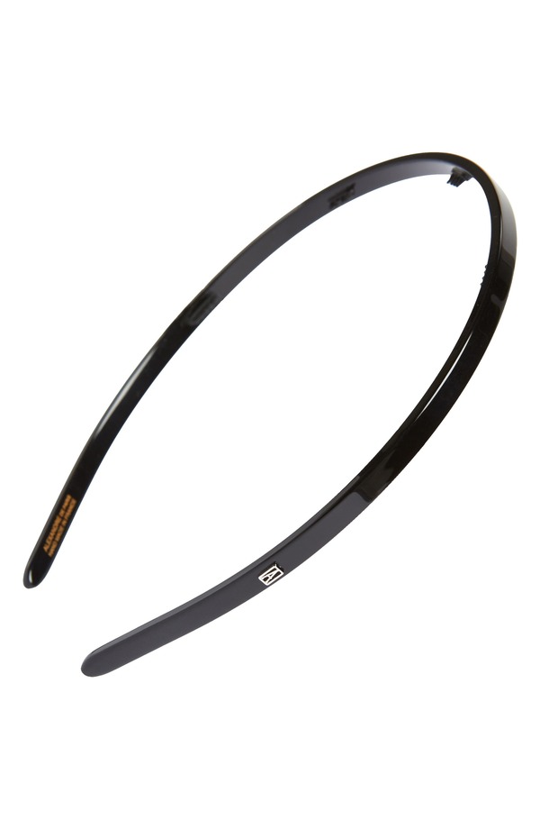 アレクサンドルドゥパリ レディース アクセサリー Alexandre de Paris Thin Headband BLACK ブラック|ReVida 店