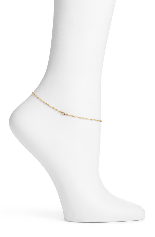 セットアンドストーンズ レディース アクセサリー ブレスレット・バングル・アンクレット アンクル Set & Stonesomething Blue Anklet GOLD ゴールド｜ReVida 店