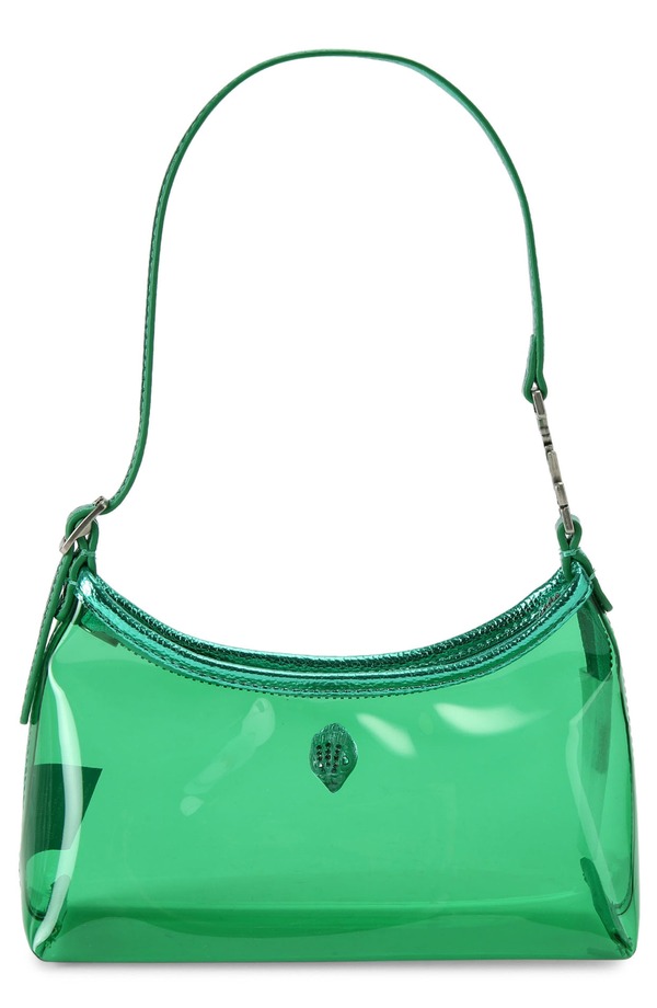 カートジェイガーロンドン レディース バッグ ミニ Kurt Geiger London Mini Kurtransparent Shoulder Bag TURQUOISE GREEN ターコイズ｜ReVida 店 26,520円