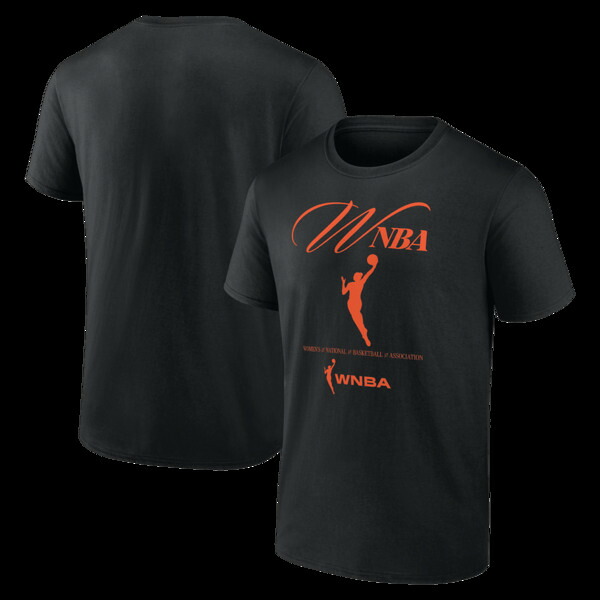 ロゴアスレチック レディース トップス シャツ Unisex Logo Athletic Black WNBA Gear In Motion T-Shirt Black ブラック｜ReVida 店