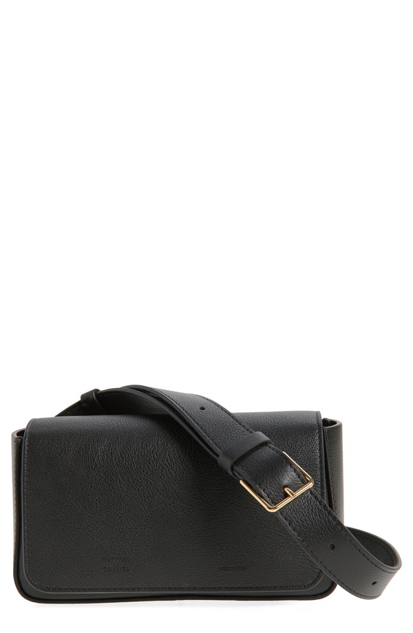 マンサーガブリエル レディース バッグ Mansur Gavriel Box Sling Crossbody Bag BLACK ブラック｜ReVida 店