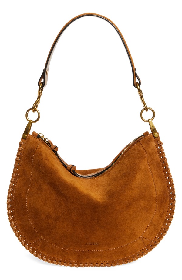 イザベル マラン レディース バッグ Isabel Marant Oskan Soft Zipped Shoulder Bag COGNAC|ReVida 店