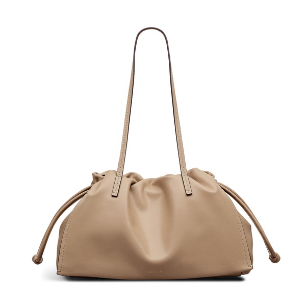 ラドリー レディース バッグ Radley The Roxburgh Large Drawstring Shoulder Bag Sahara|ReVida 店