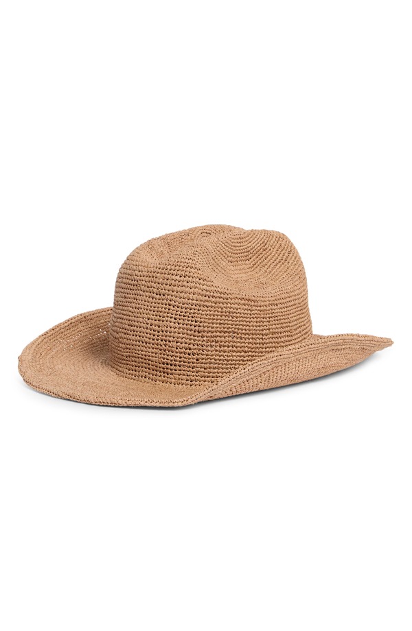 ブリクストン レディース アクセサリー 帽子 Brixton Odessa Packable Straw Cowboy Hat ITALIAN CLAY｜ReVida 店