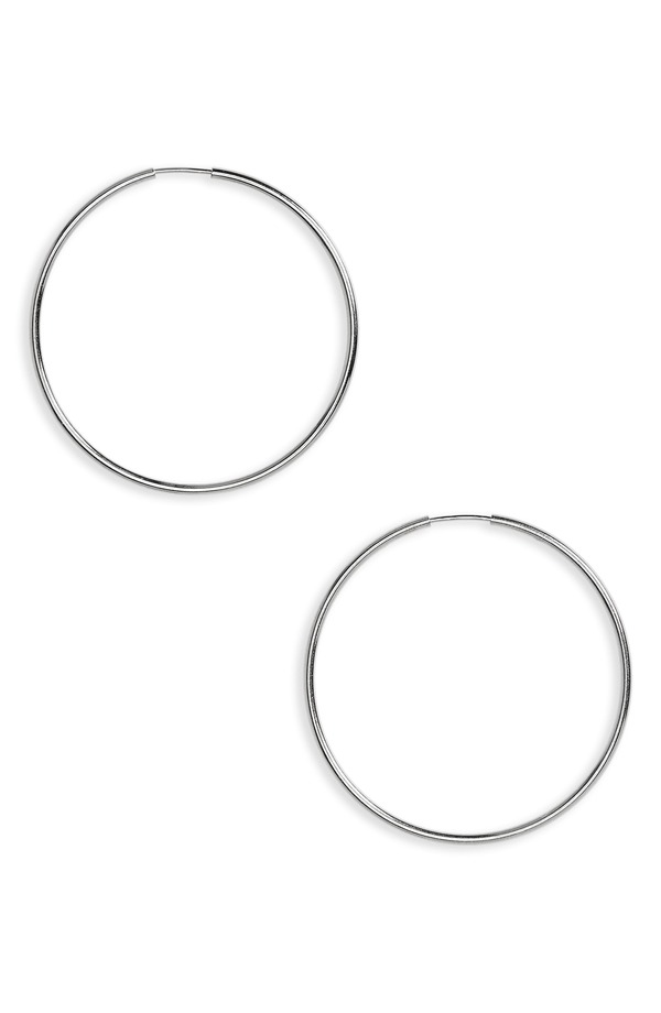 アルジェントヴィーヴォ レディース アクセサリー ピアス・イヤリング Argento Vivo Sterling Silver Argento Vivo Endless Hoop sILVER シルバー｜ReVida 店