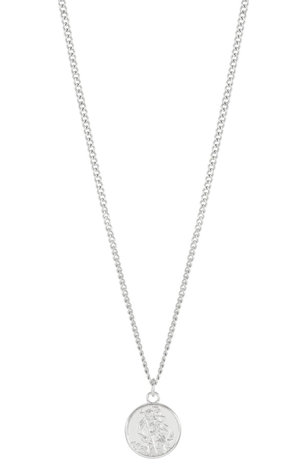 エステラバートレット レディース アクセサリー ネックレス・チョーカー レース Estella Bartlett St. Christopher Pendant Necklace SILVER シルバー｜ReVida 店