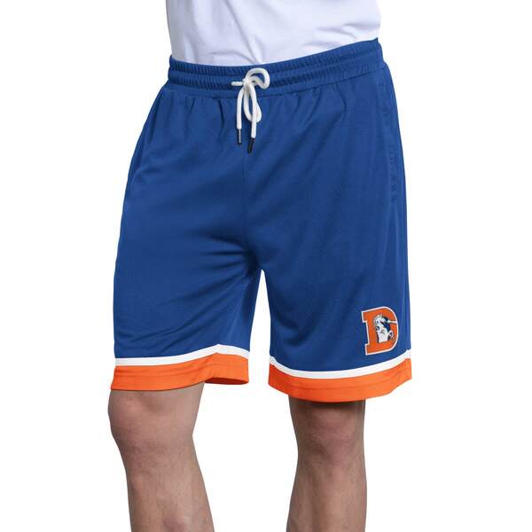 スターター メンズ ボトムス ハーフパンツ・ショーツ メッシュ ショートパンツ Men'starteroyal Denver Broncos Throwback Power Play Meshorts Royal|ReVida 店