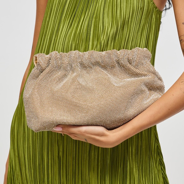 アーバンエクスプレッション レディース バッグ URBAN EXPRESSIONS Hazel Clutch Gold ゴールド｜ReVida 店