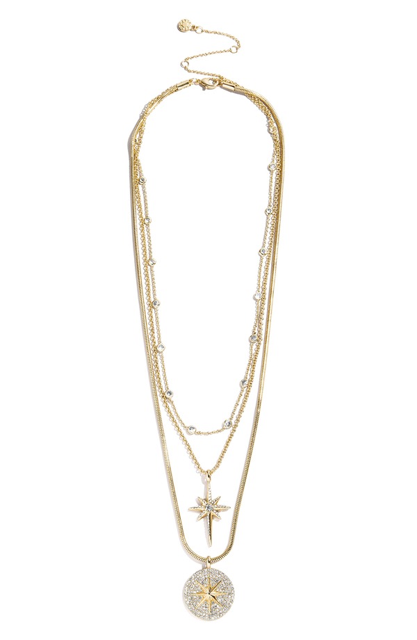 バウブルバー レディース アクセサリー ネックレス・チョーカー レース BaubleBar Lyra Celestialaye red Necklace CLEAR|ReVida 店