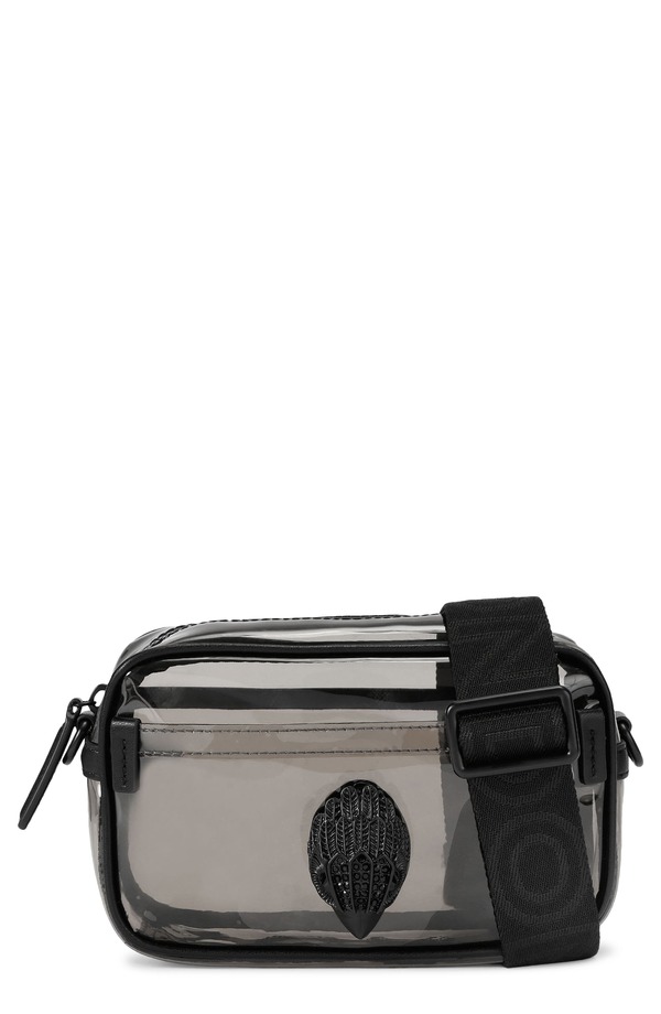 カートジェイガーロンドン レディース バッグ Kurt Geiger London Small Kensington Vinyl Camera Crossbody Bag BLACK ブラック|ReVida 店