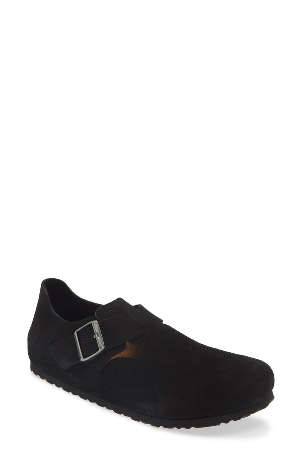 ビルケンシュトック メンズ シューズ Birkenstock 'London' Slip-On Black ブラック｜ReVida 店 36,920円