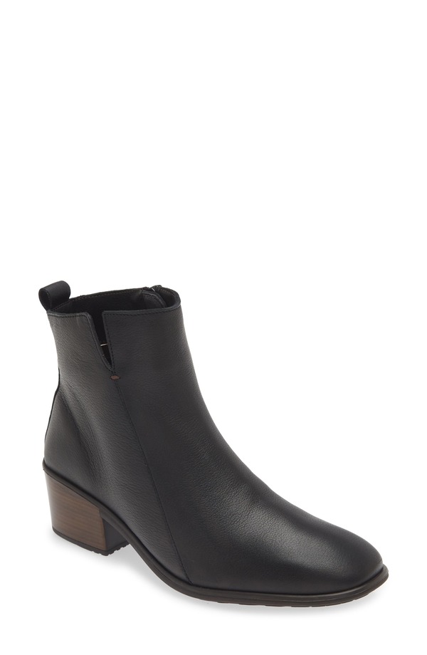 ナオト レディース シューズ ブーツ・レインブーツ Naot Ethic Bootie Soft Black Leather ブラック