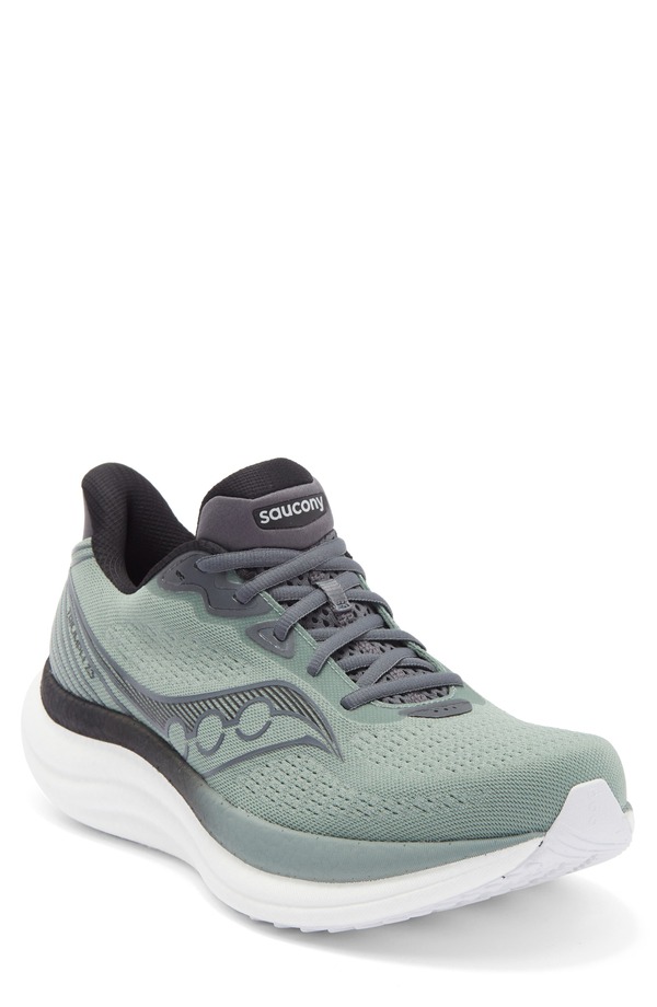 サッカニー メンズ シューズ スニーカー Saucony Triumph 23 Running Shoe Iceburg/ Carbon