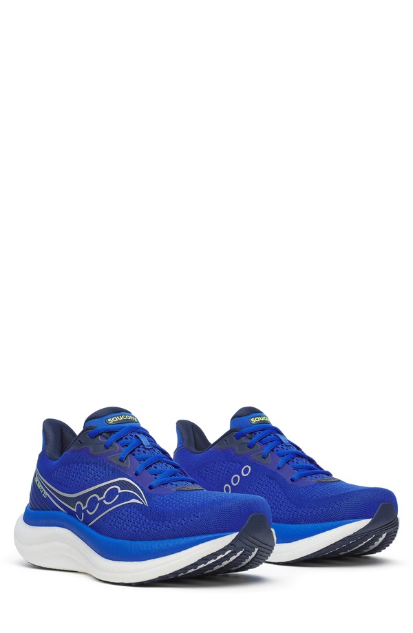 サッカニー メンズ シューズ スニーカー Saucony Triumph 23 Running Shoe Lapis/ Silver シルバー