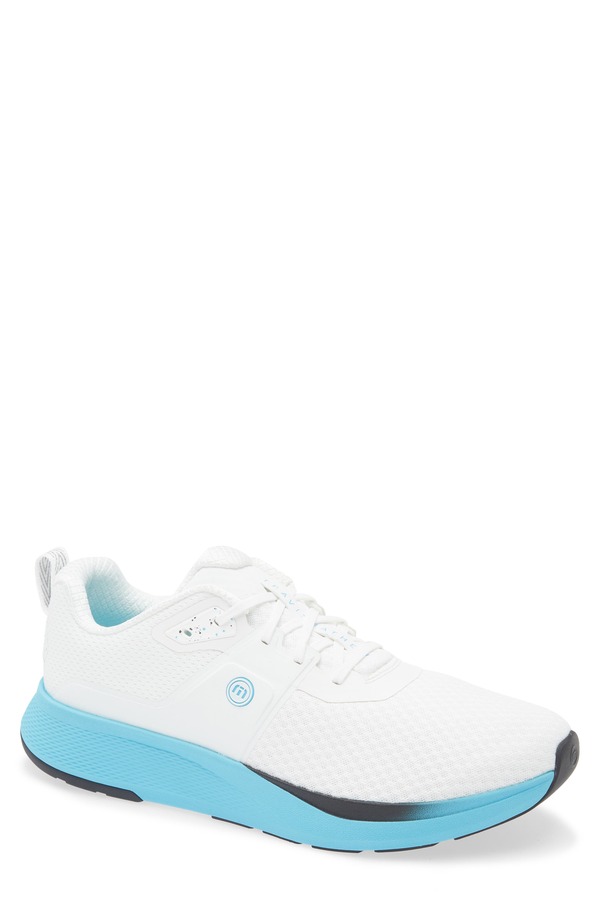 トラビスマヒュー メンズ シューズ スニーカー TravisMathew The Nuage Sneaker White/ Blue ホワイト