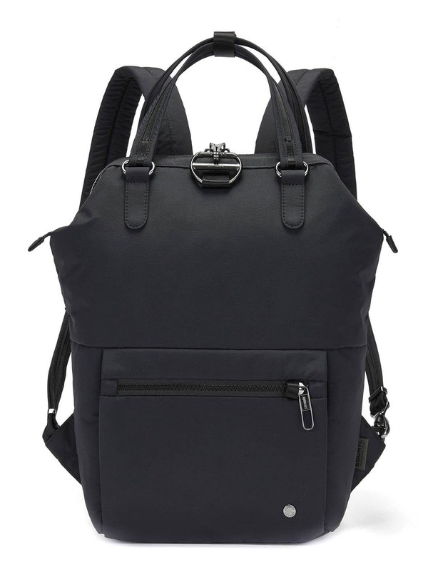 パックセーフ レディース バッグ バックパック・リュックサック ミニ PACSAFE Citysafe CX mini backpack Econyl Black ブラック|ReVida 店