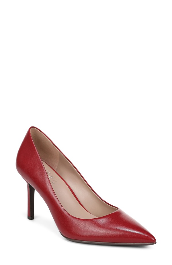 ナチュライザー レディース シューズ パンプス Naturalizer Anna Pointed Toe Pump HEART FLAME LEATHER｜ReVida 店