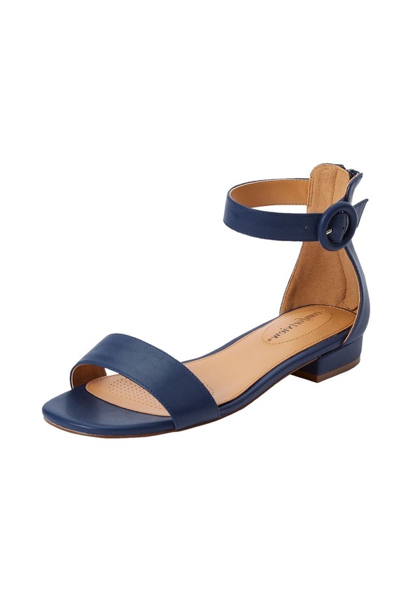 コンフォートビュー レディース シューズ ヒール サンダル Comfortview The Alora Sandal (Women) NAVY ネイビー｜ReVida 店 16,265円