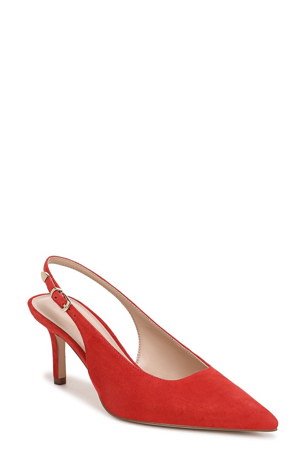 フェイバリット ドーター レディース シューズ ヒール Favorite Daughter Sierra Pointed Toe Slingback PumpOPPY SUEDE|ReVida 店